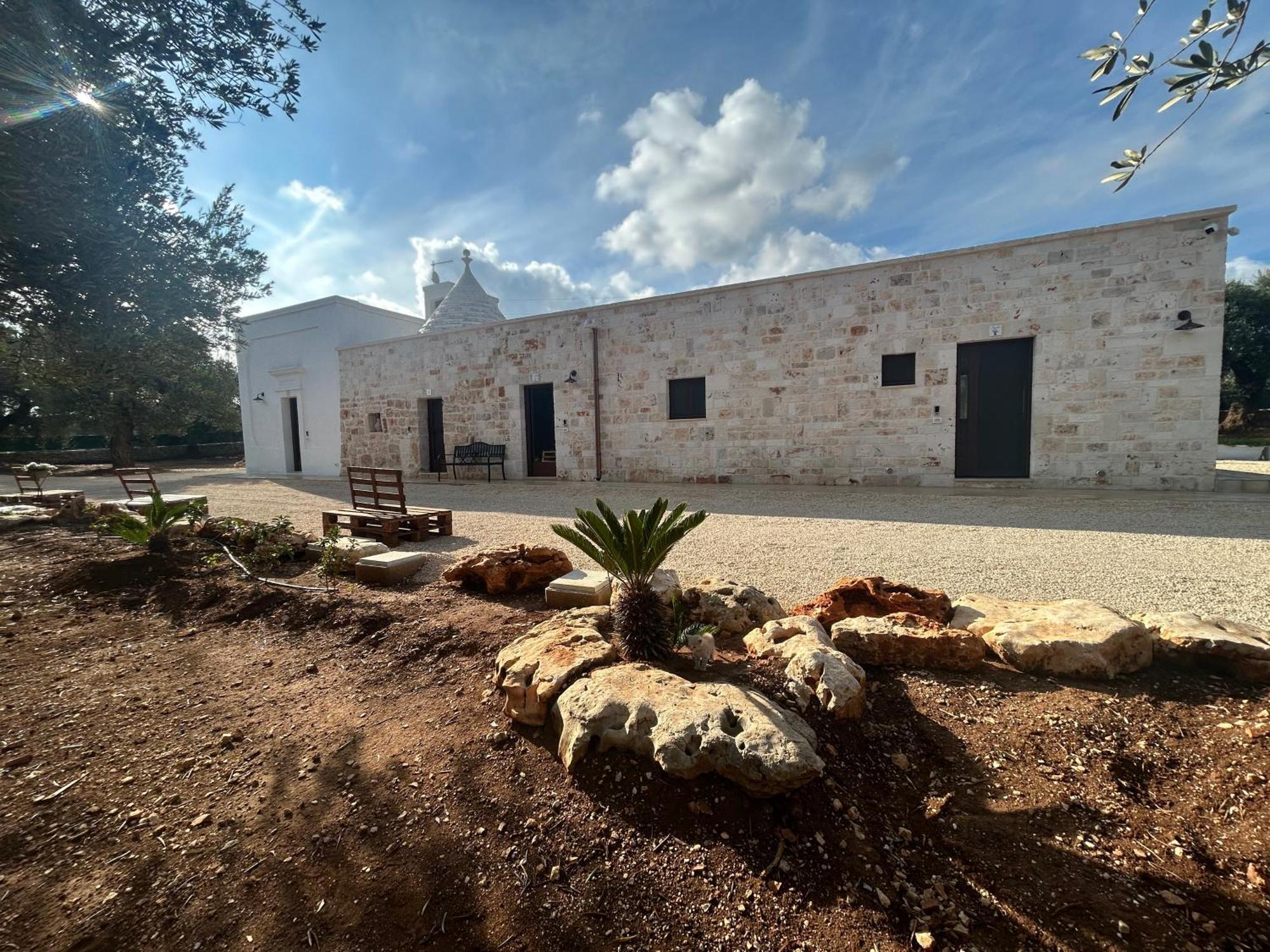 לינה וארוחת בוקר פצה די גרקו Il Trullo Di Bina מראה חיצוני תמונה